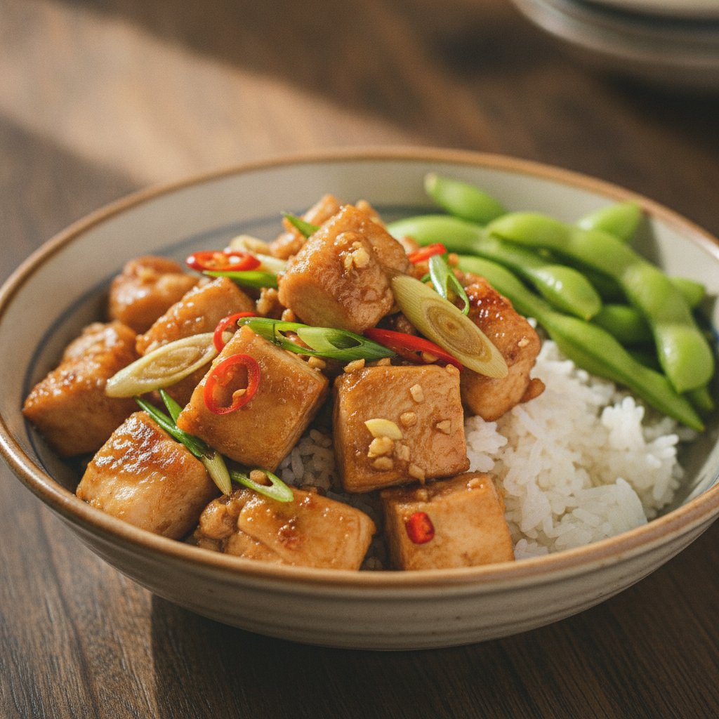 Stir Fried Chicken With Lemongrass And Chili (High-Protein)