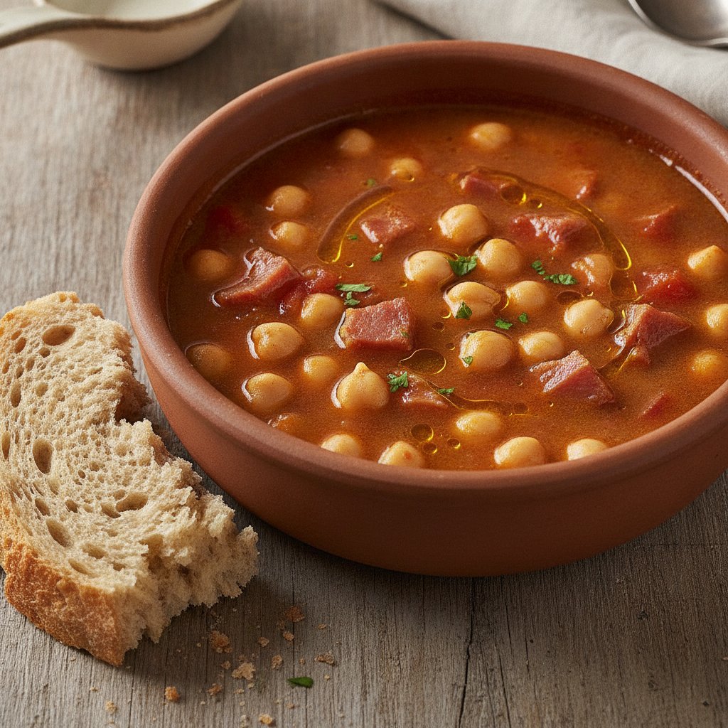 Ham and Chickpea Soup