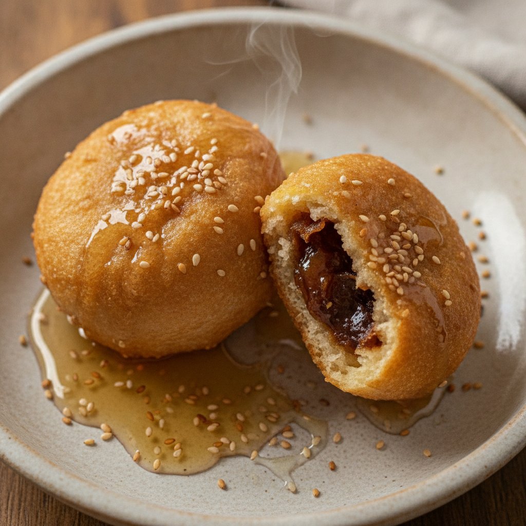 Date-Filled Fried Dumplings