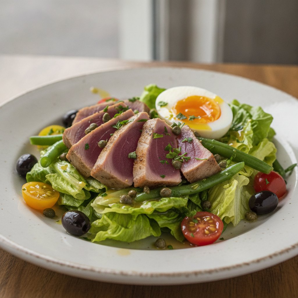 Mixed Salad with Tuna and Egg (Gluten-Free)
