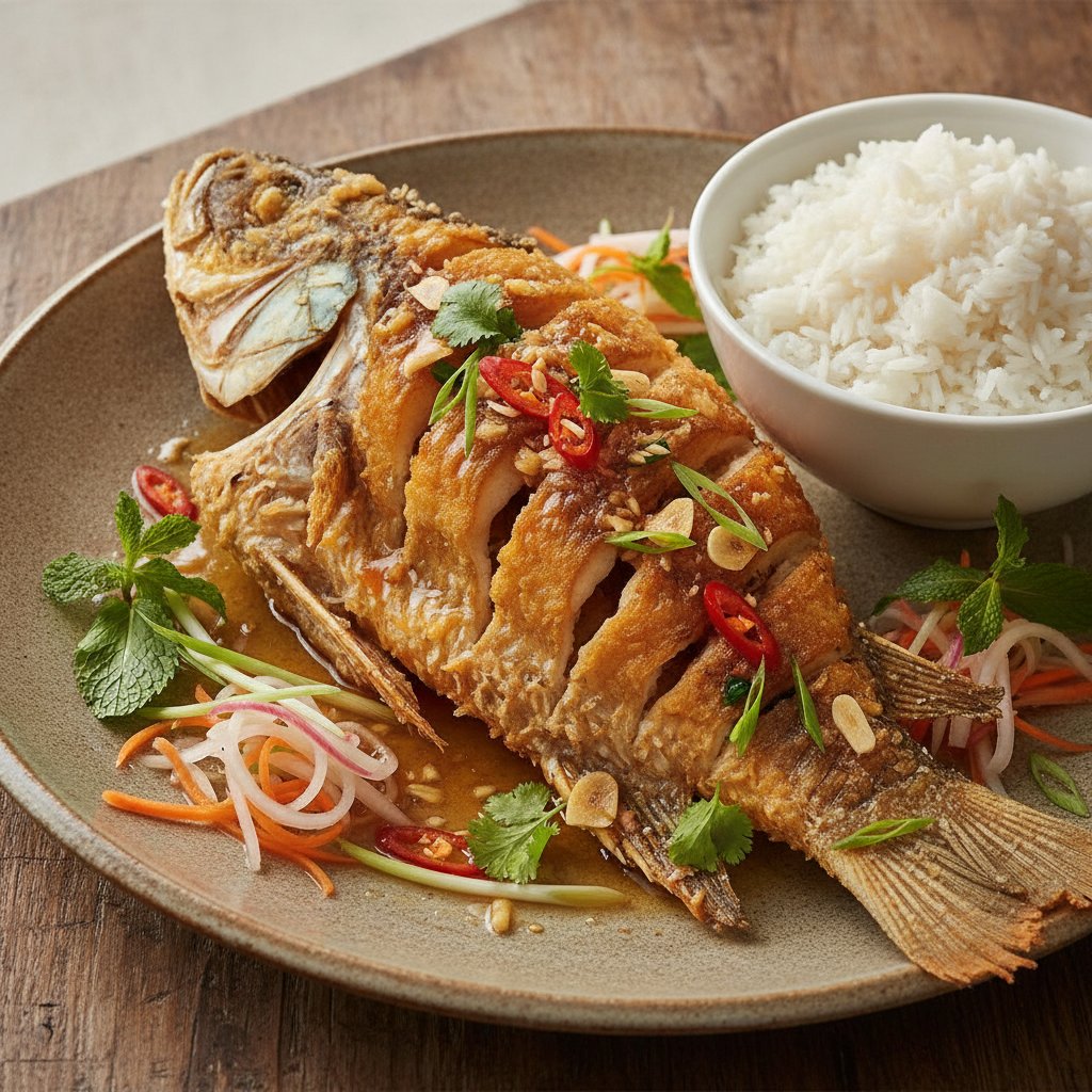 Crispy Whole Fried Fish