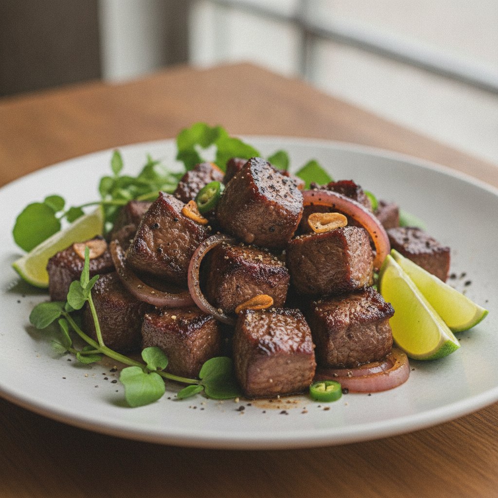 Shaking Beef Cubes (Gluten-Free)