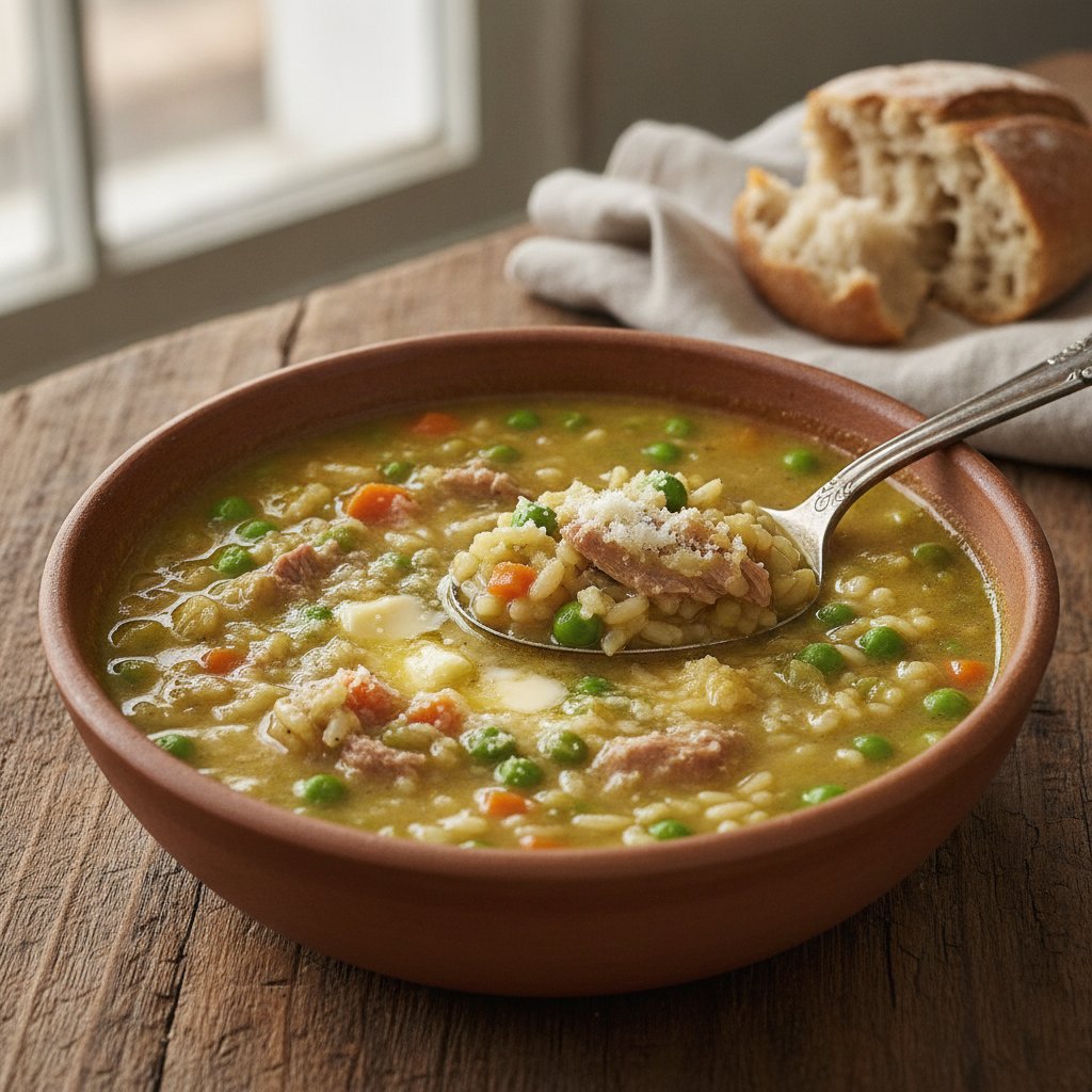 Rice and Pea Soup (Gluten-Free)