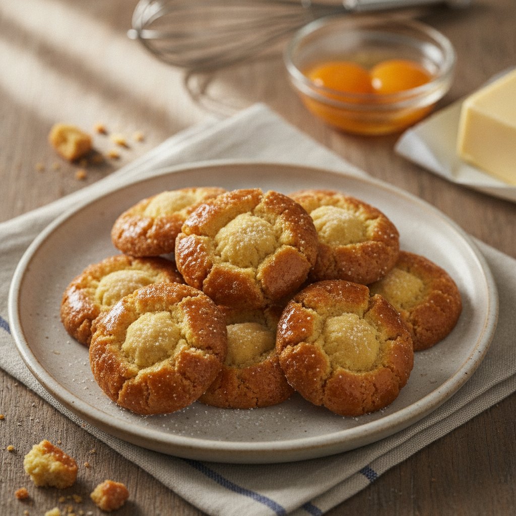 Thai Egg Yolk Cookies