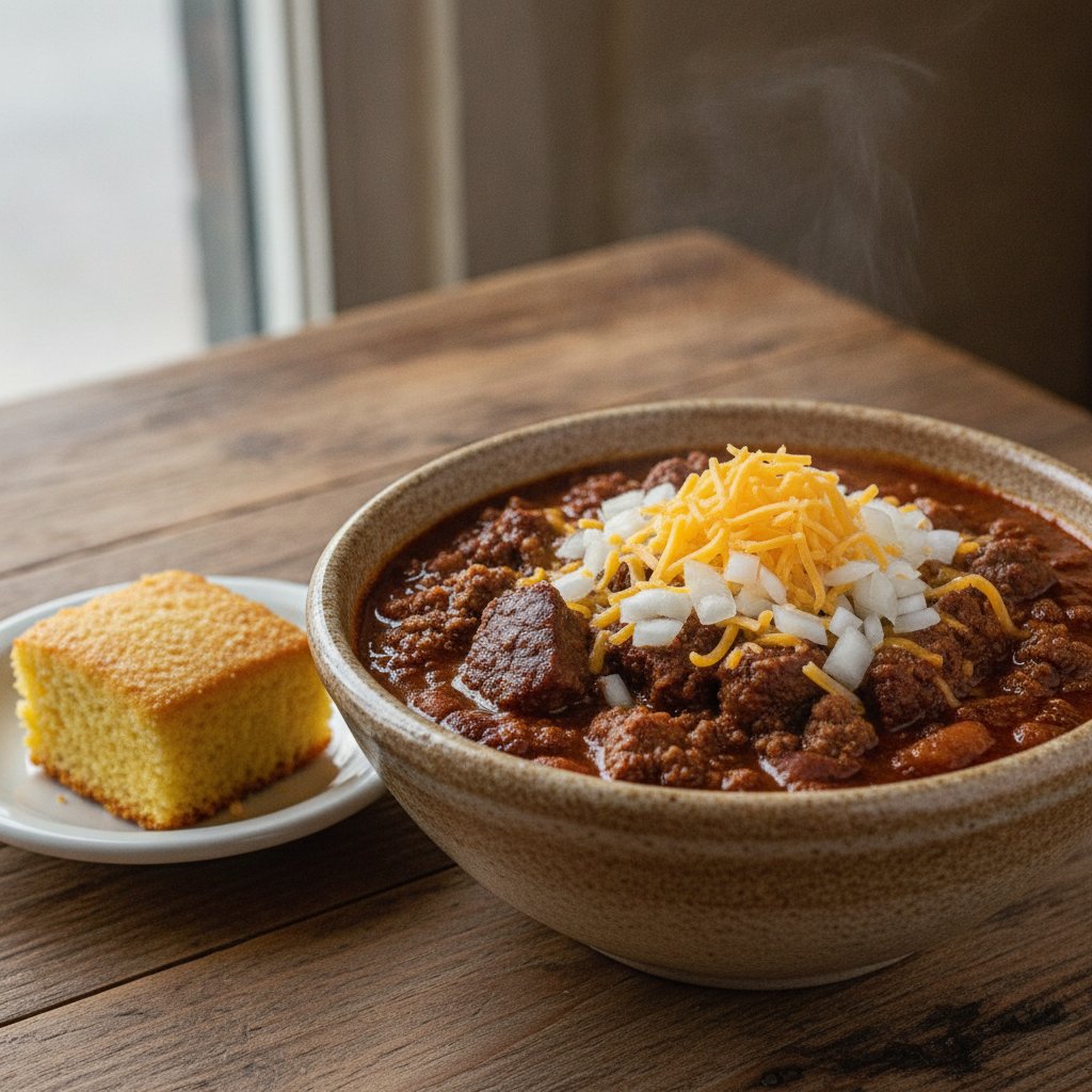 Texas Chili con Carne — Bowl of Red (High-Protein)