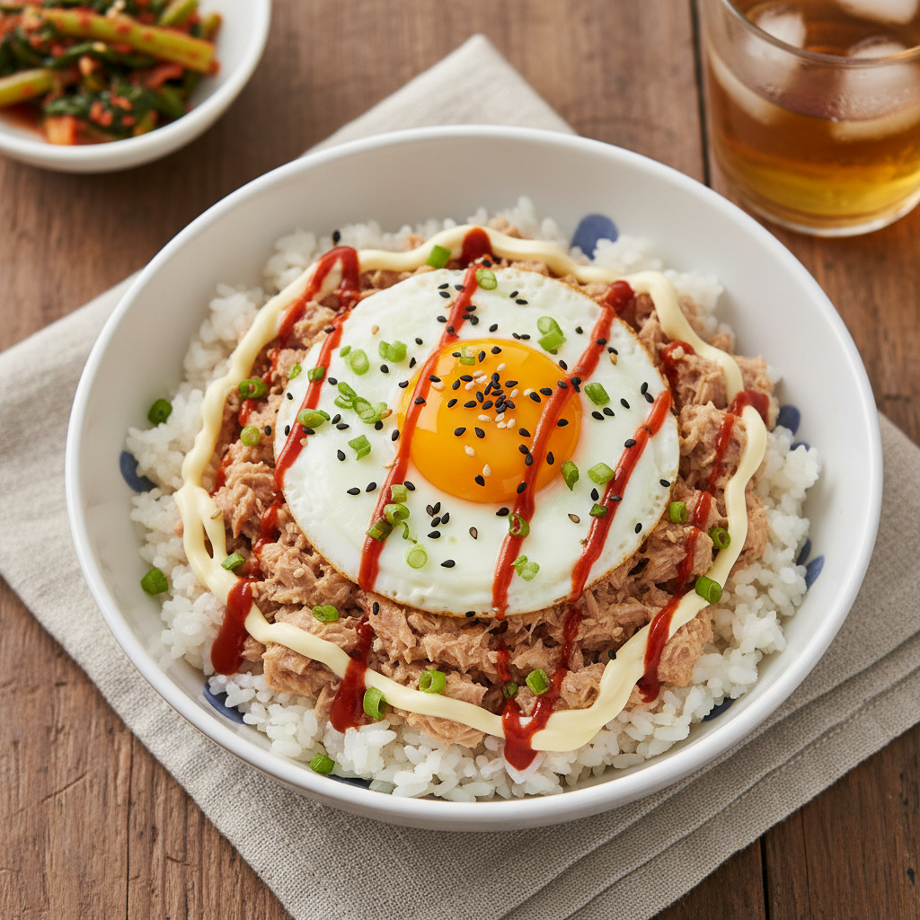 Chamchi Mayo Egg Deopbap