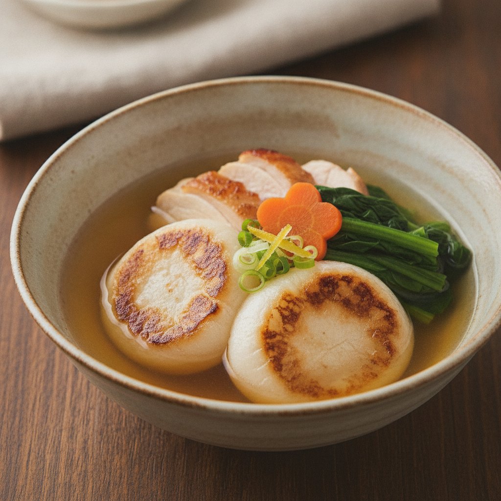 New Year Rice Cake Soup