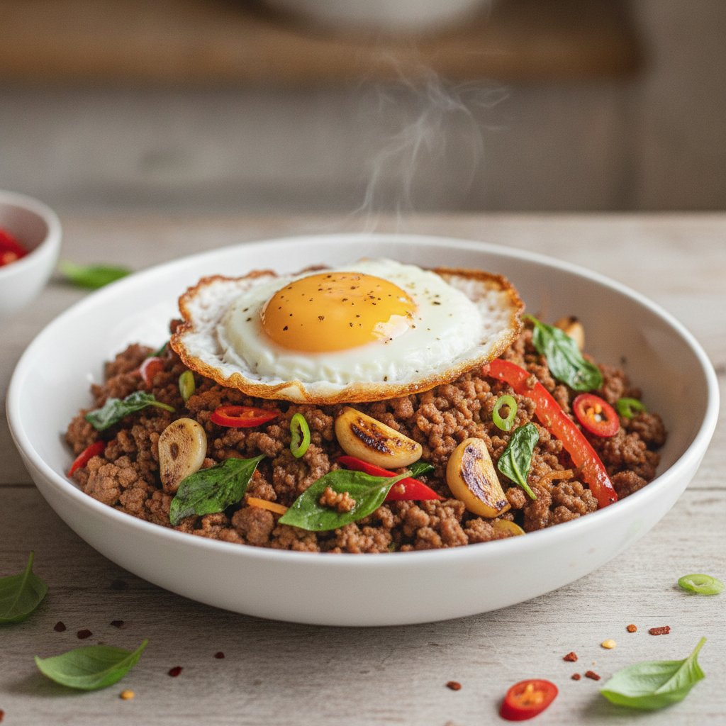 Basil Beef Stir-Fry (Keto)