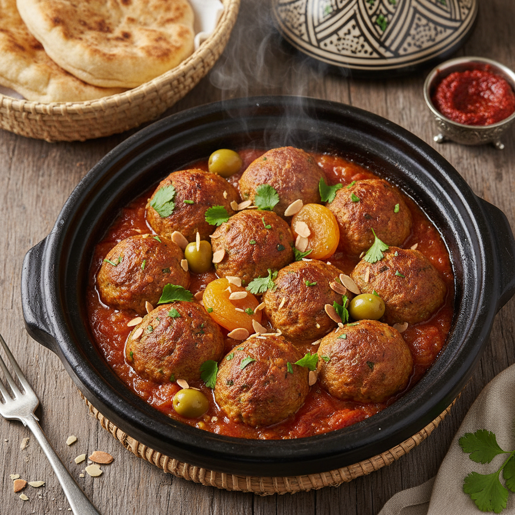 Moroccan Spiced Chicken Meatballs