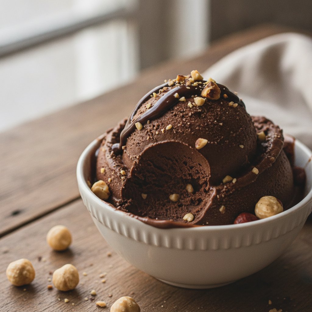 Chocolate Hazelnut Spread Gelato