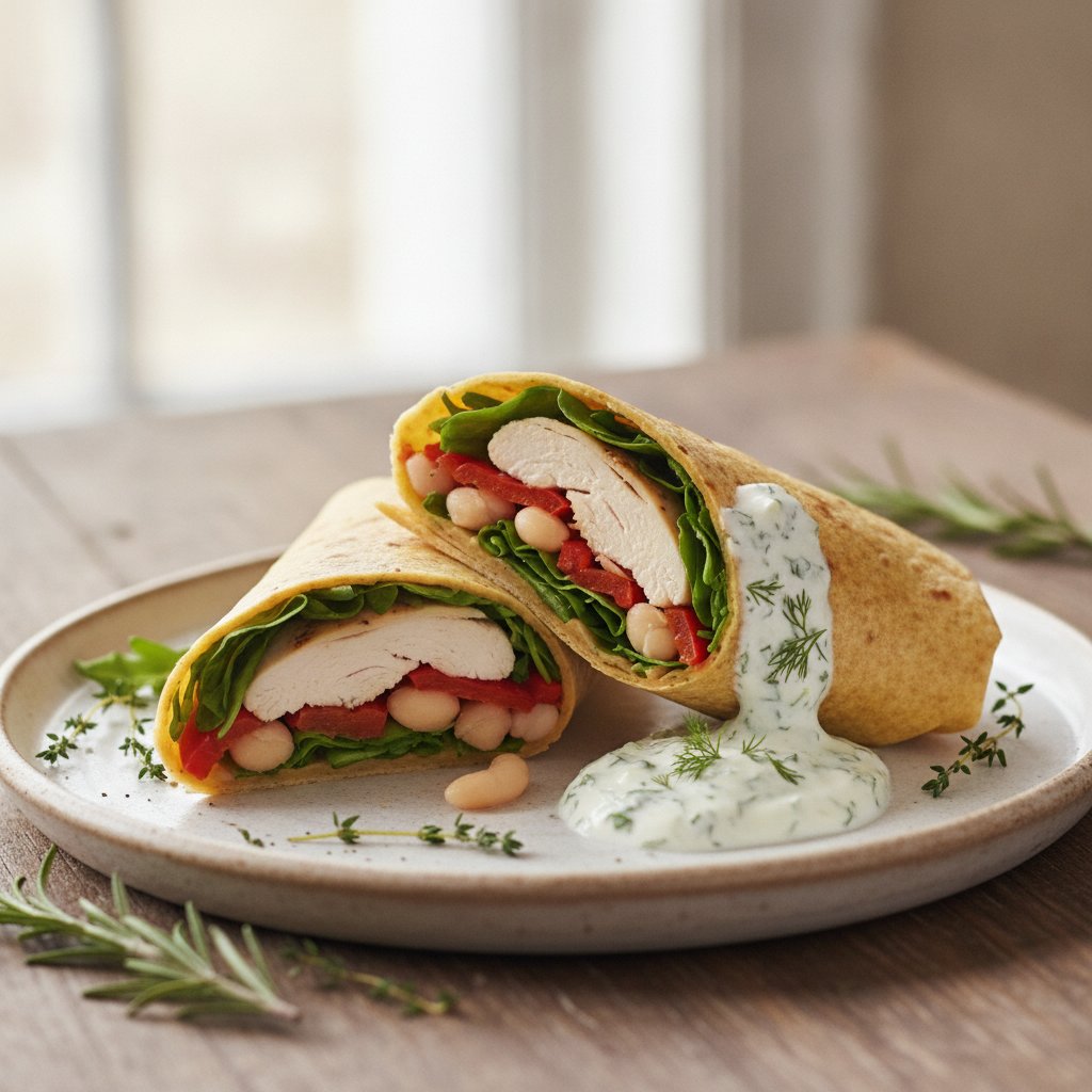 Herb Roast Chicken Wrap (GLP-1)