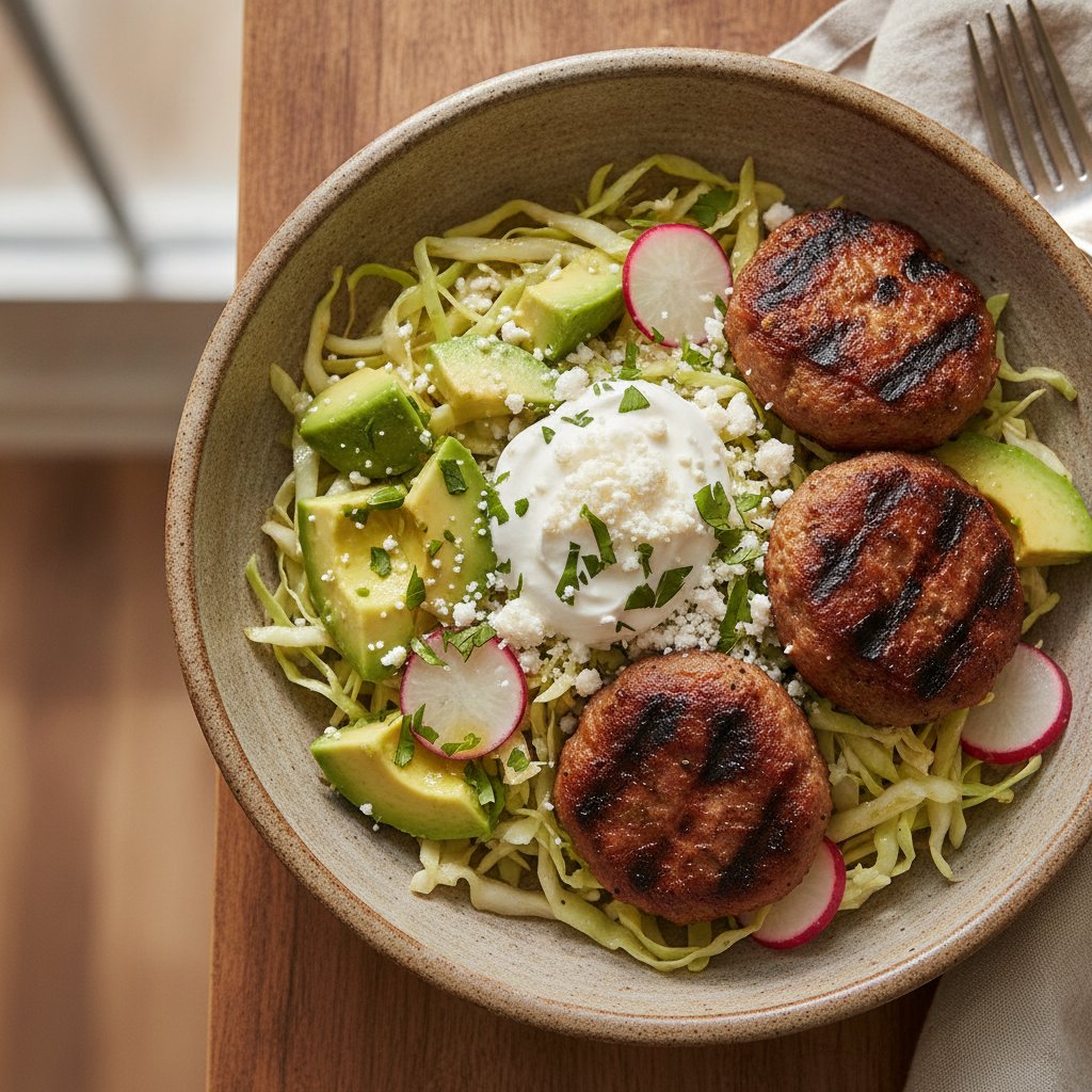 Grilled Pork Sausage (Keto)