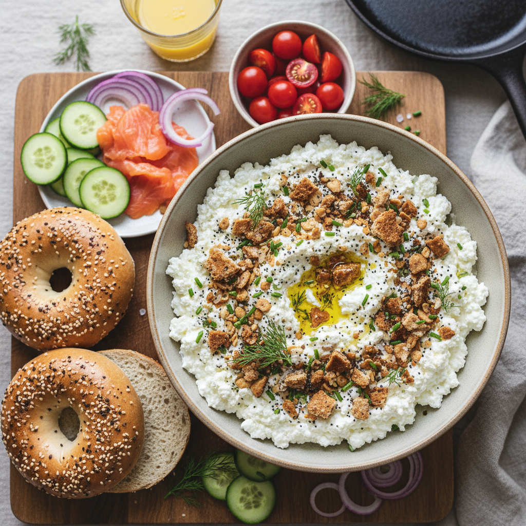 Cottage Cheese Everything Bagel Smash Tub