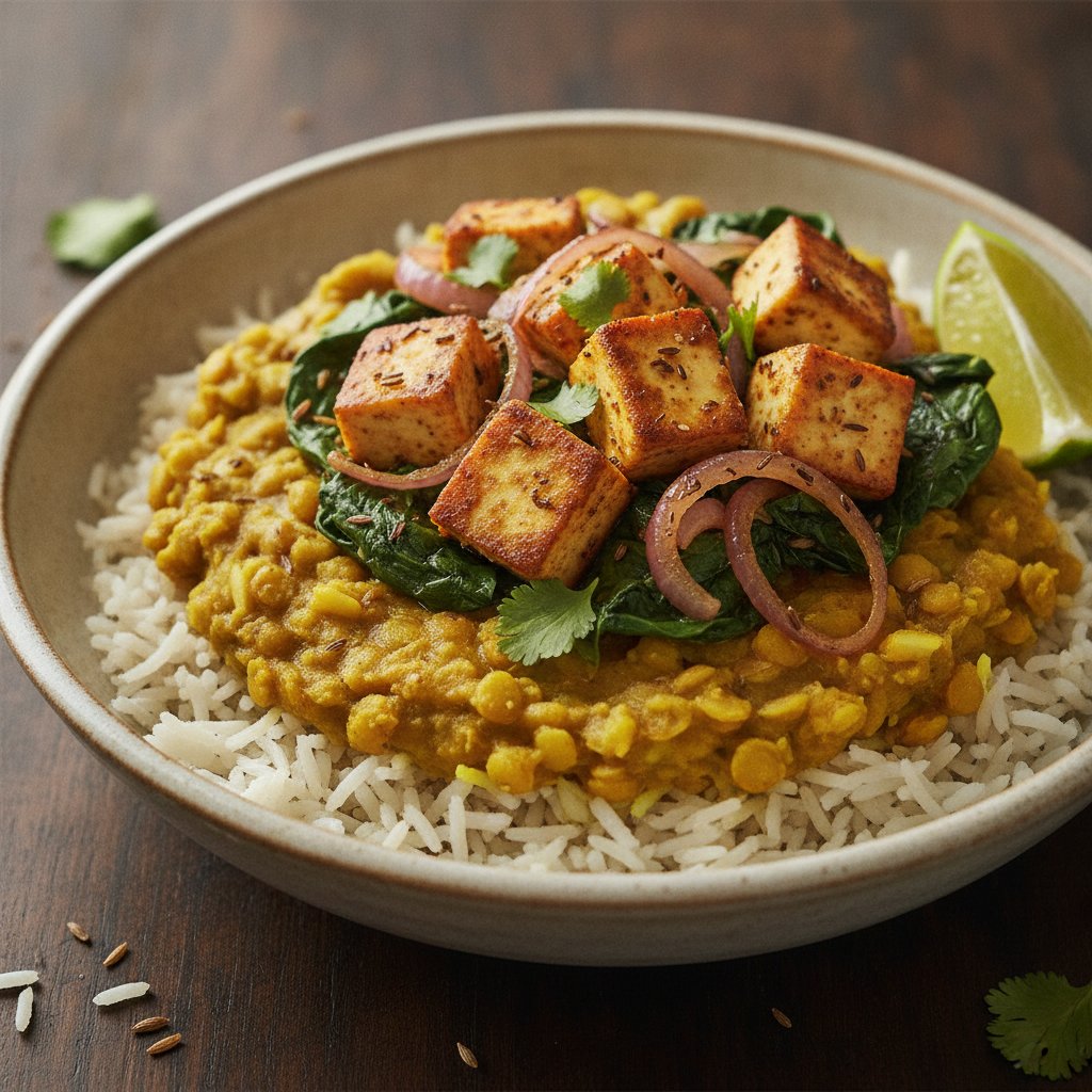 Lentil and Rice Bowl (High-Protein)