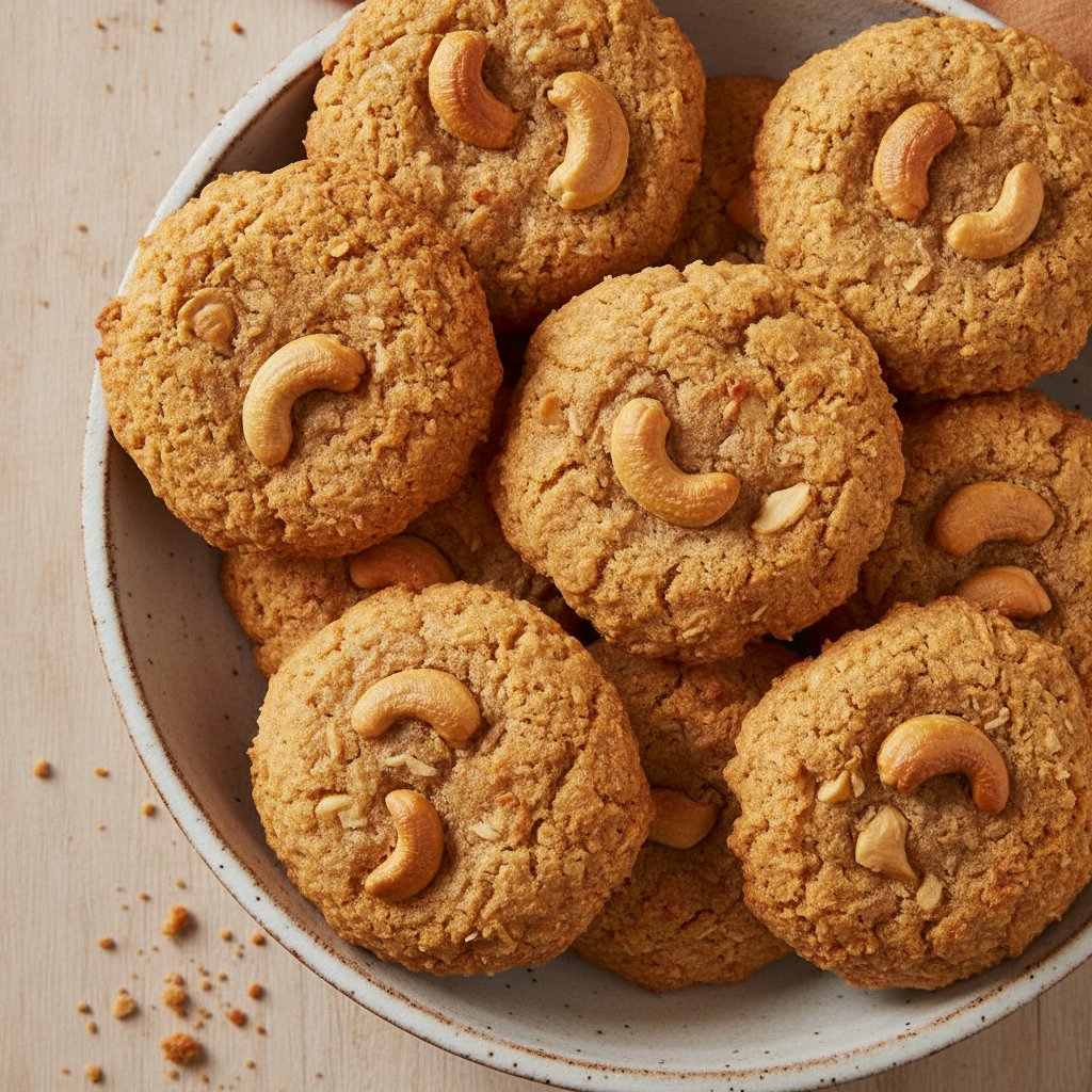 Thai Coconut Cashew Cookies