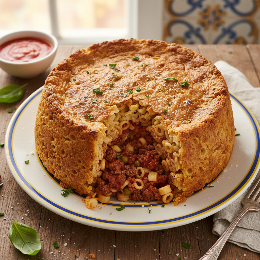 Timballo di Anelletti Palermitano
