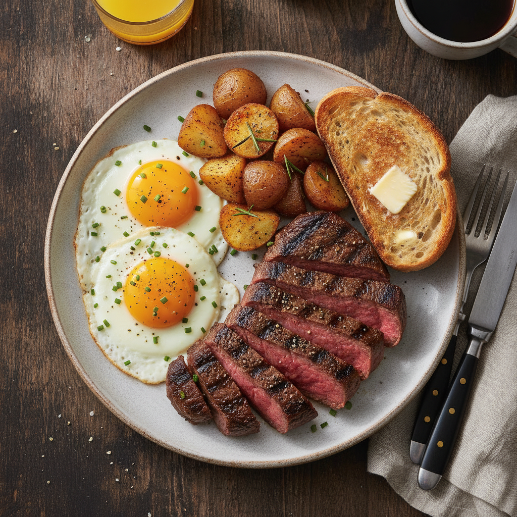 Steak and Eggs