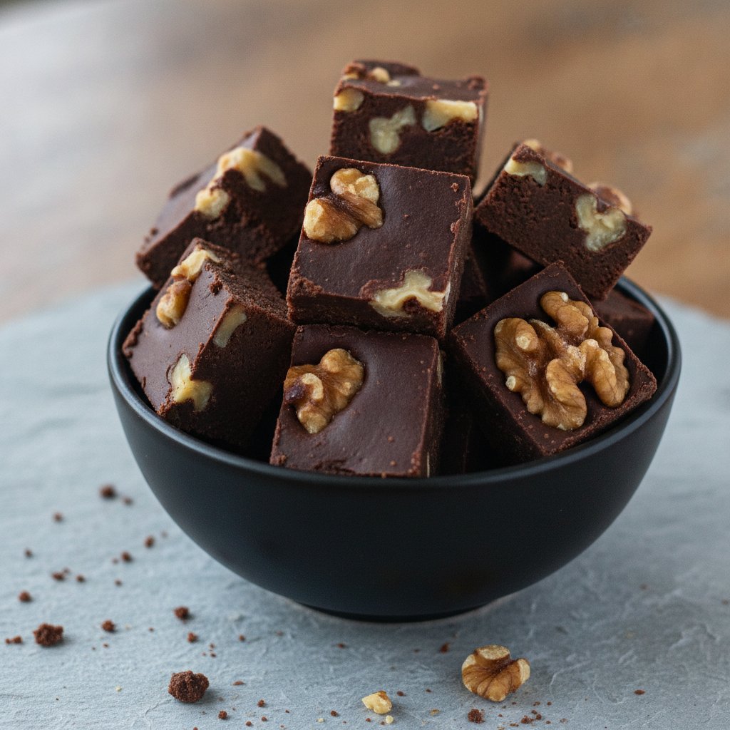 Chocolate Fudge Walnut Candy