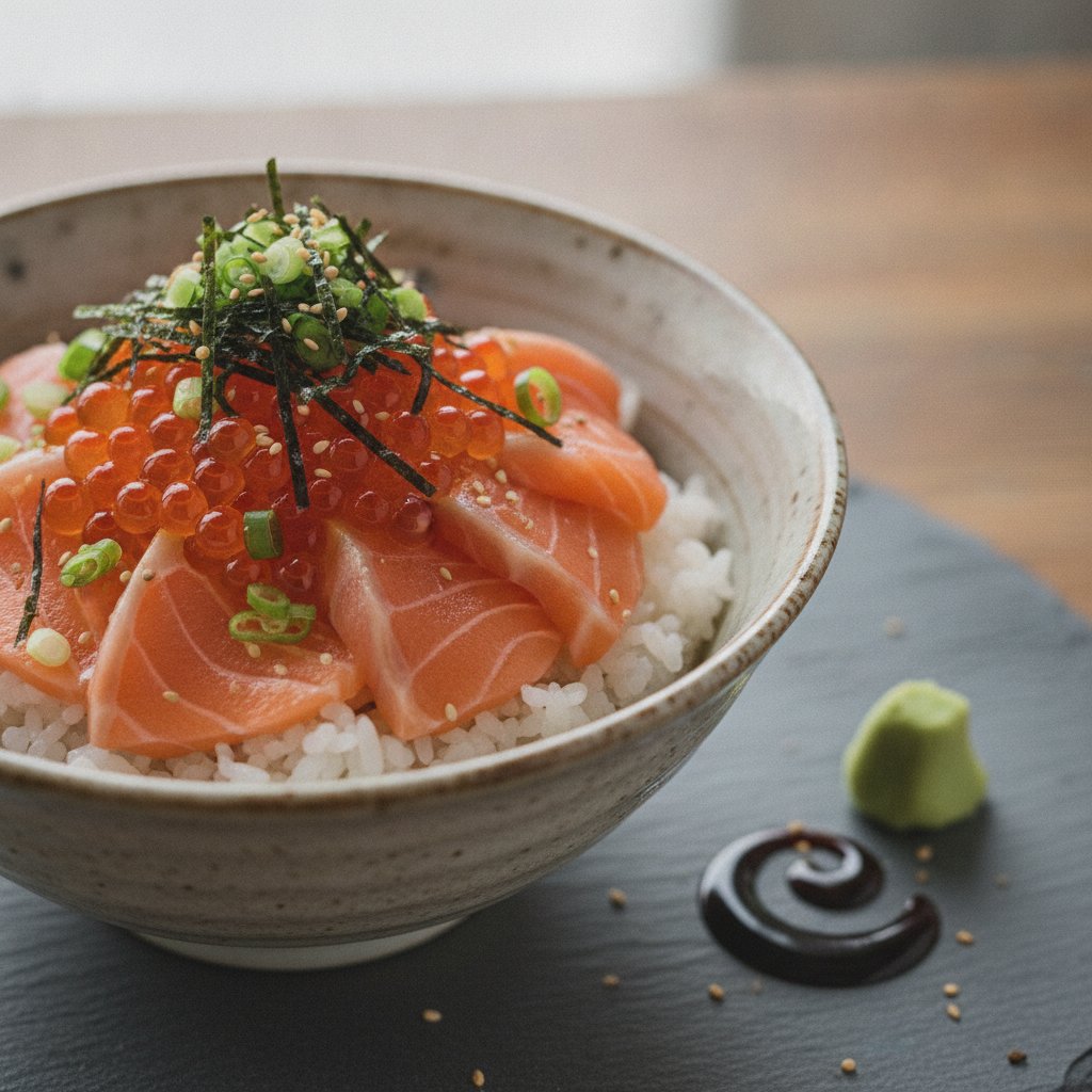 Salmon Roe Rice Bowl