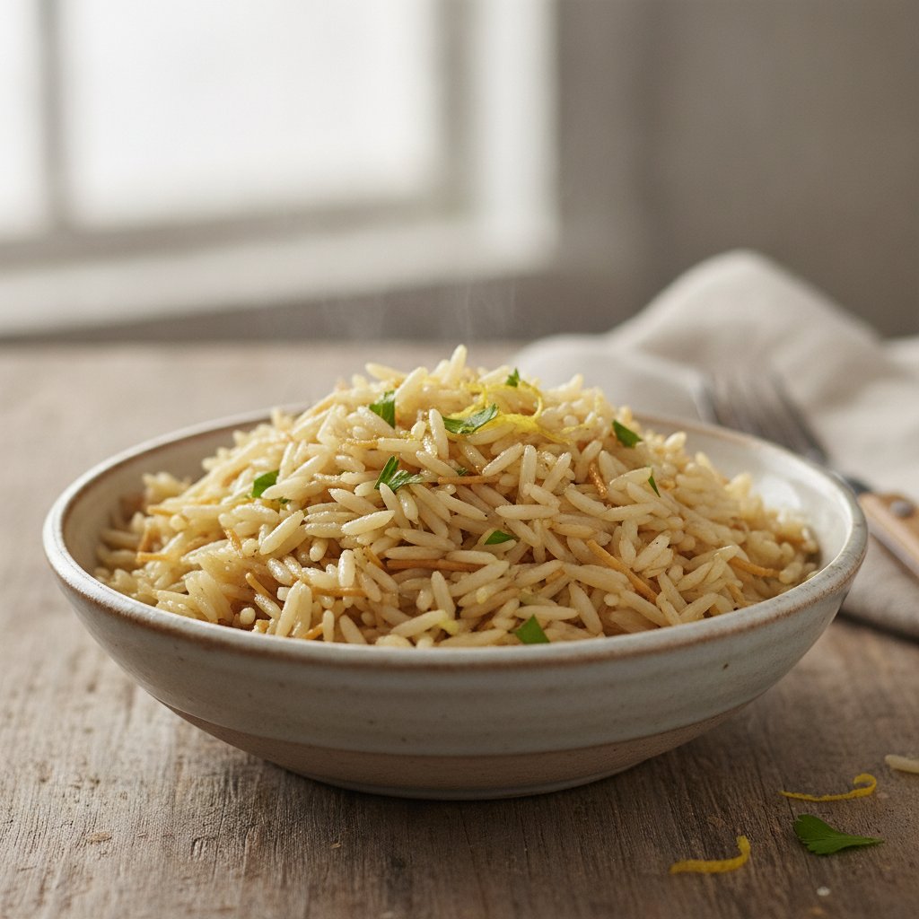 Turkish Rice Pilaf (Low-Calorie)
