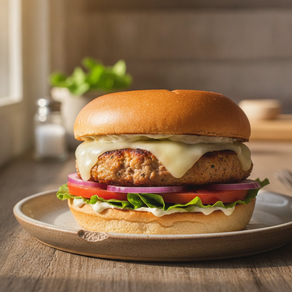 Ground Chicken Burger