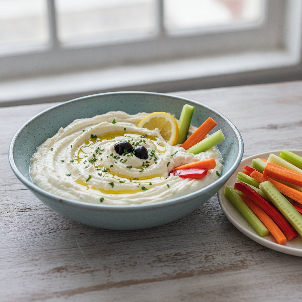 Garlic Potato Dip (Low-Calorie)