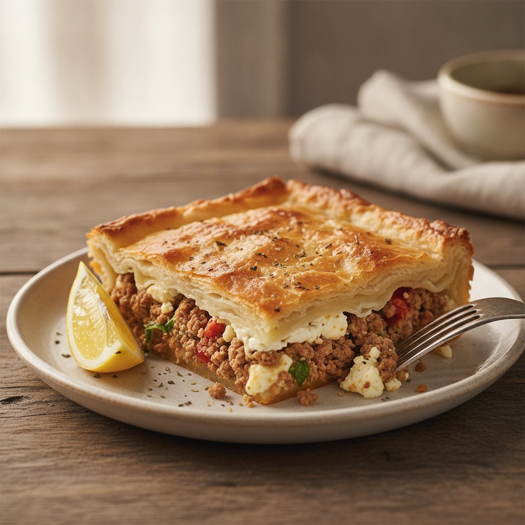 Lamb and Cheese Pie