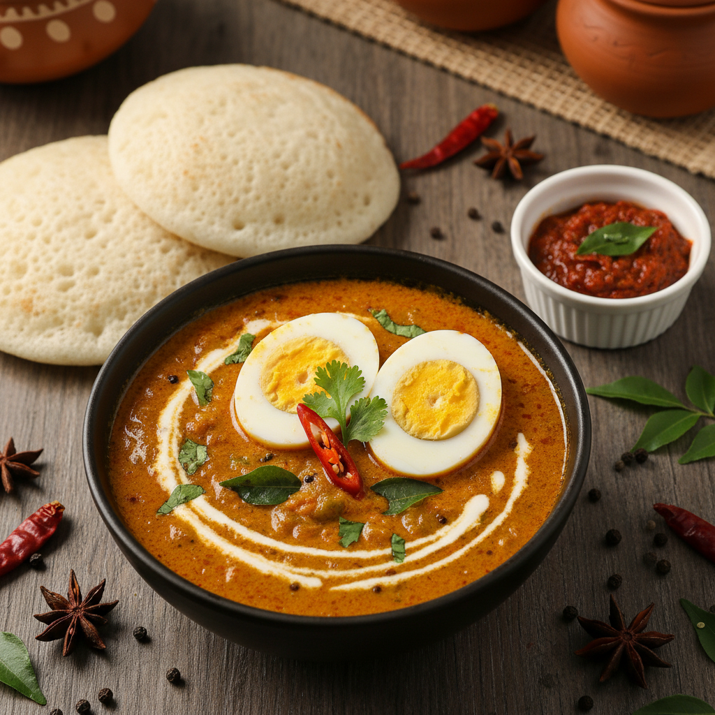 Kerala Egg Curry Bowl