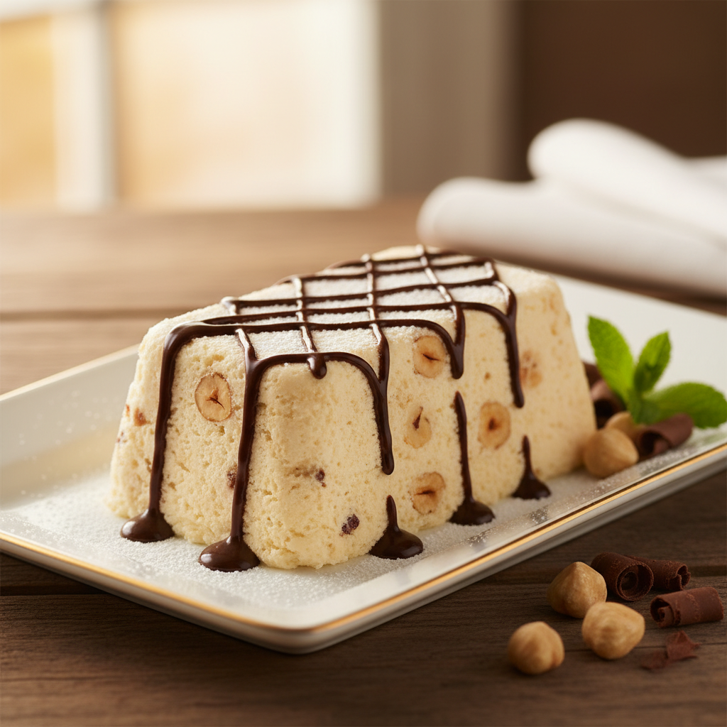 Hazelnut Semifreddo