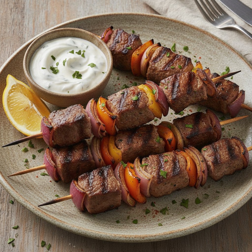 Grilled Lamb Kebabs