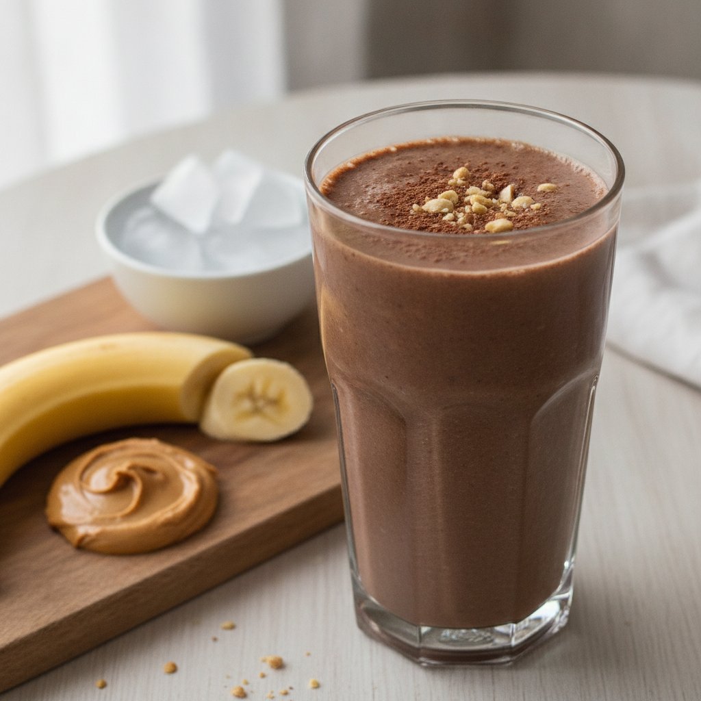 Chocolate Whey Protein Smoothie