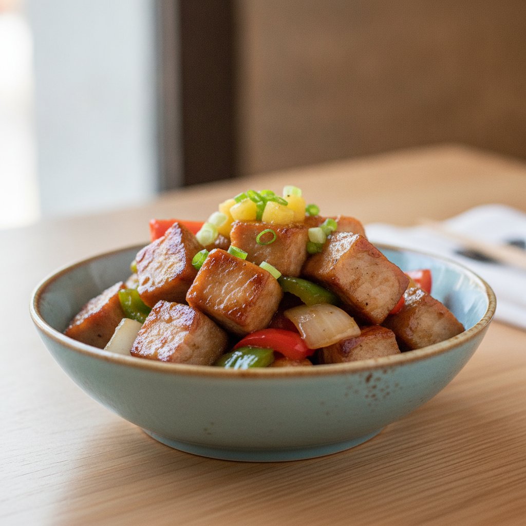 Sweet and Sour Pork (Low-Calorie)