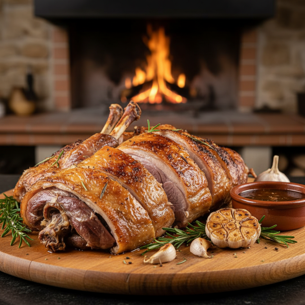 Castilian Roast Suckling Lamb