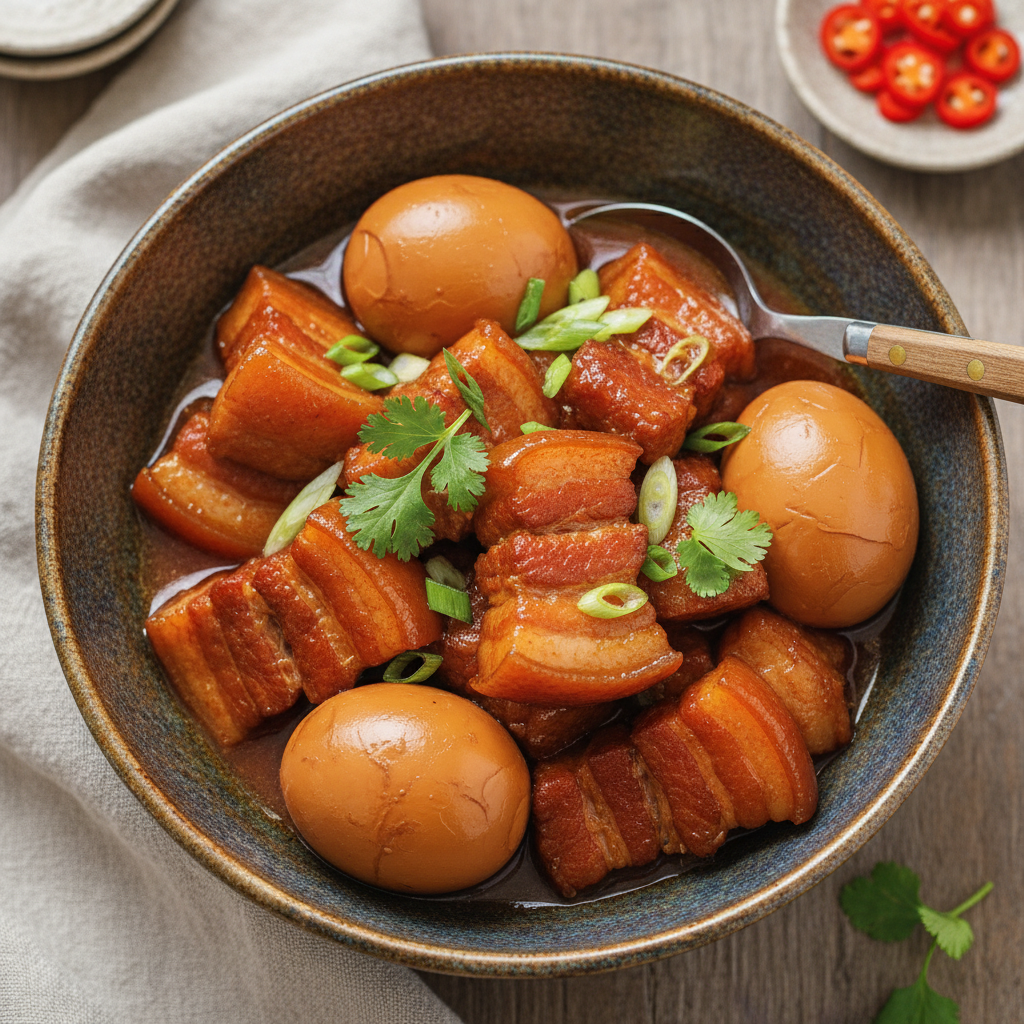 Caramelized Pork Belly Clay Pot — Thit Kho Tau