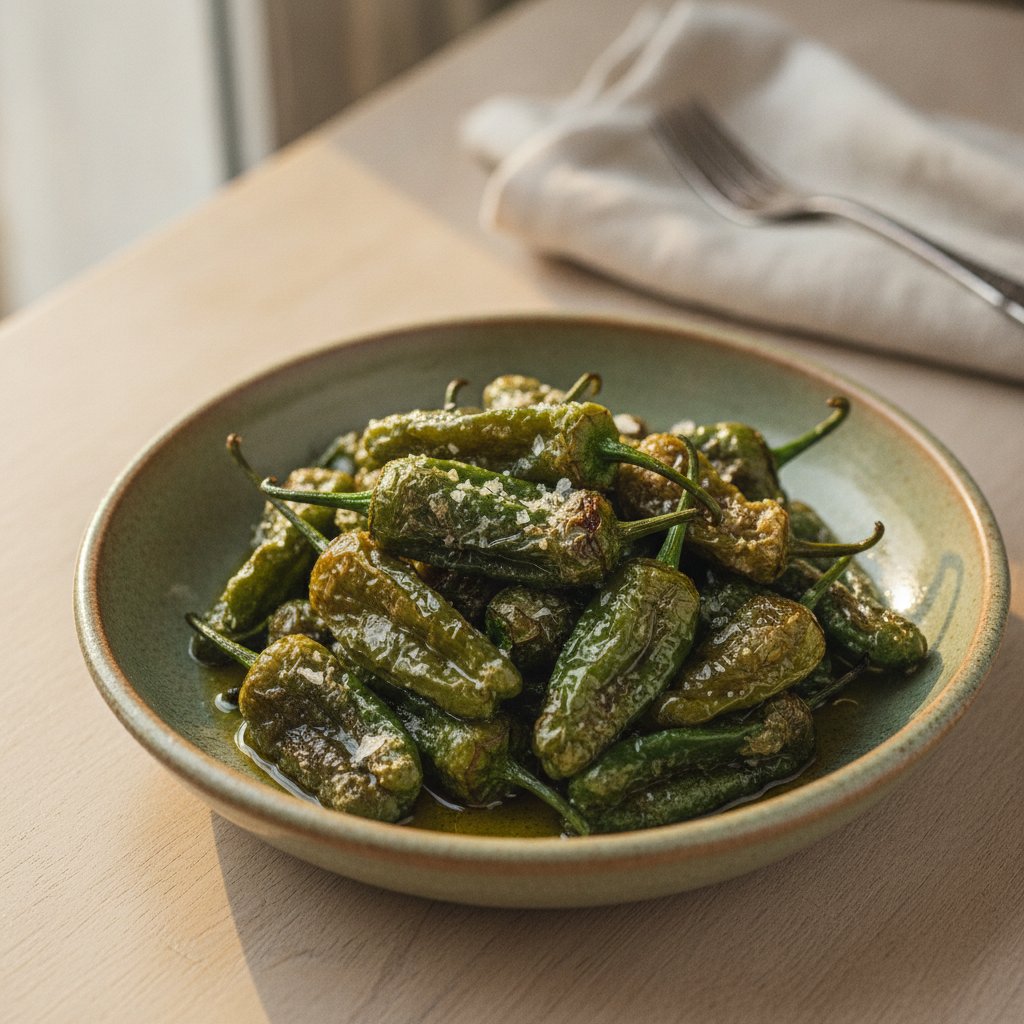 Fried Green Peppers