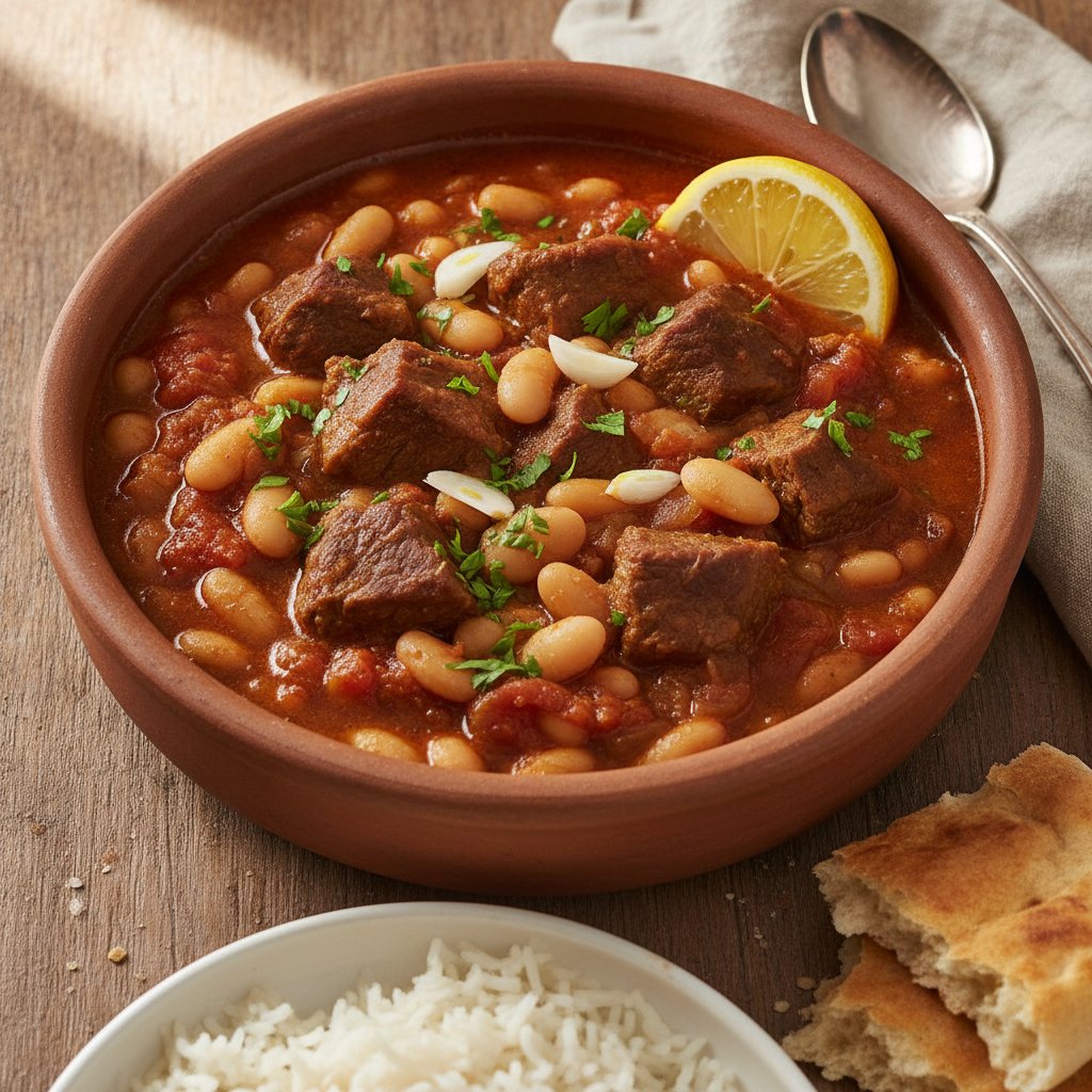 White Bean and Meat Stew