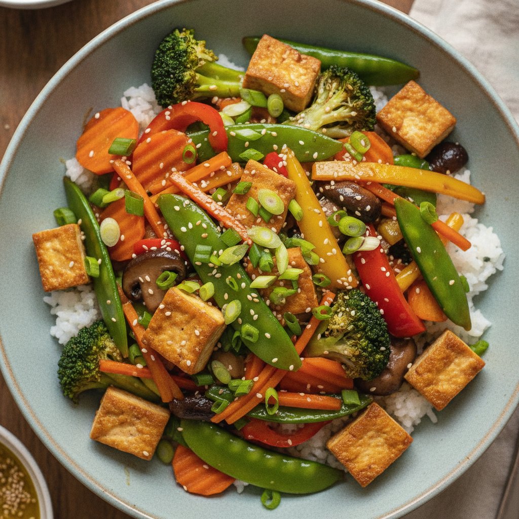 Stir Fried Mixed Vegetables