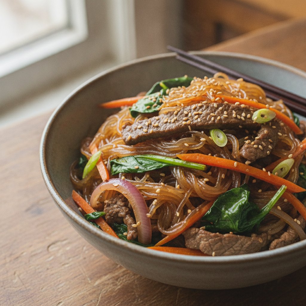 Stir-Fried Glass Noodles (Dairy-Free)