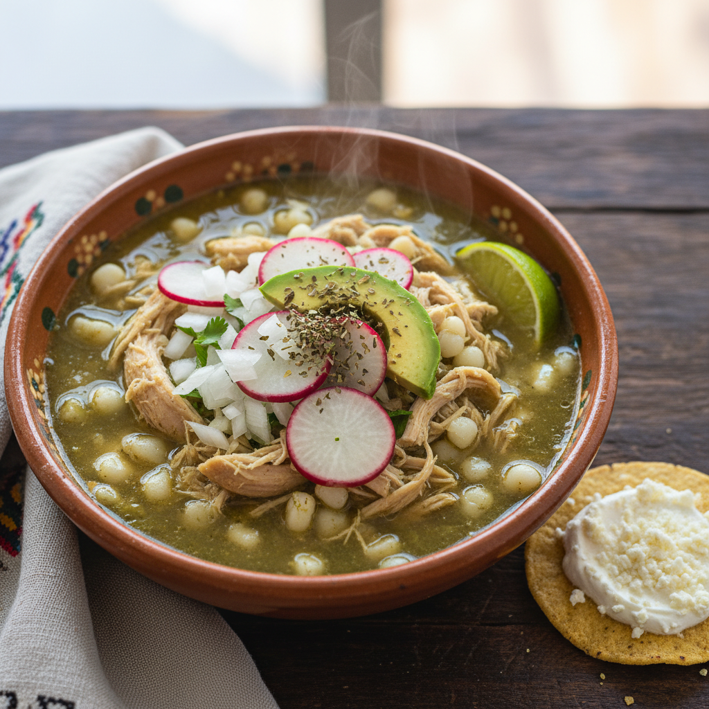 Pozole Verde de Pollo