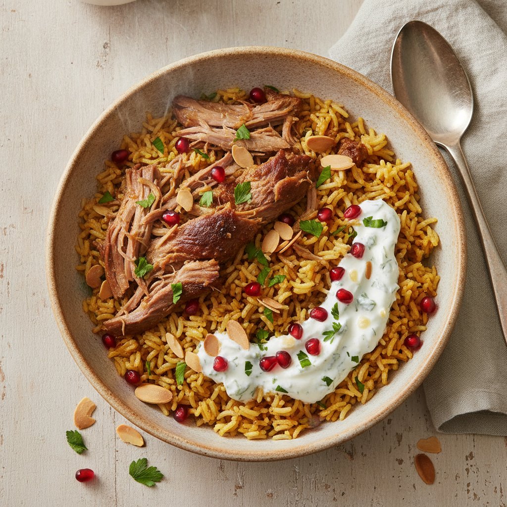 Lamb Rice Platter