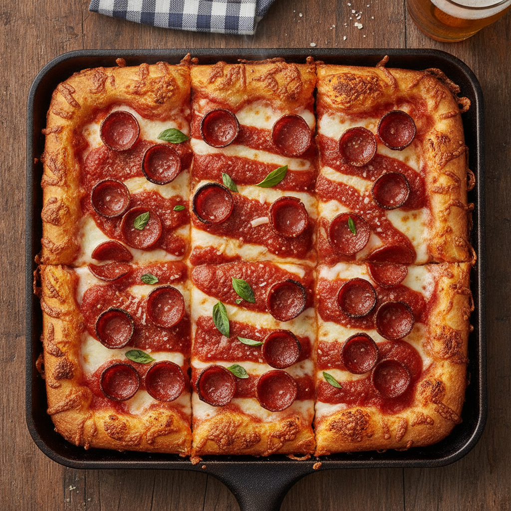 Detroit-Style Pizza