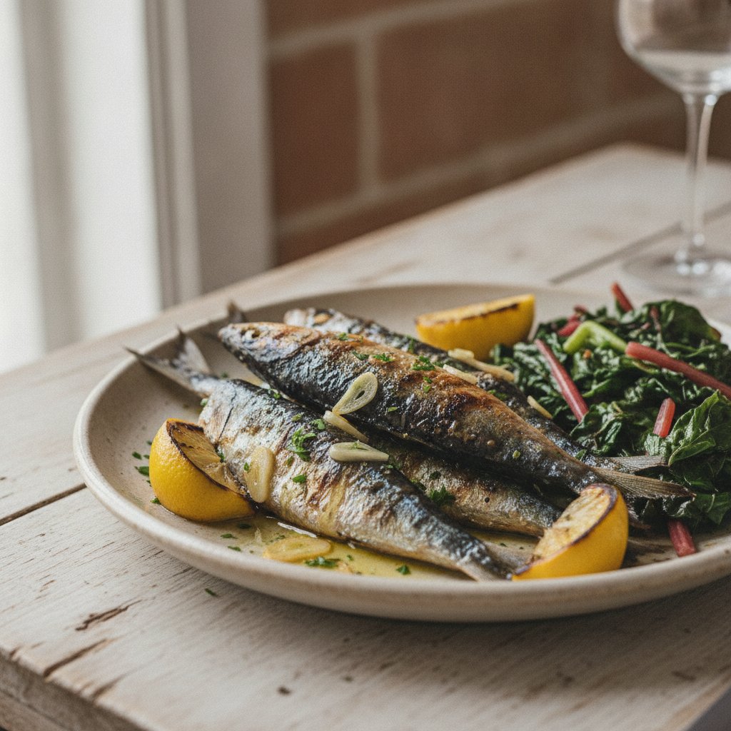 Grilled Sardines (Keto)