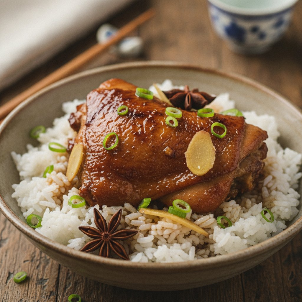 Soy Sauce Roast Chicken