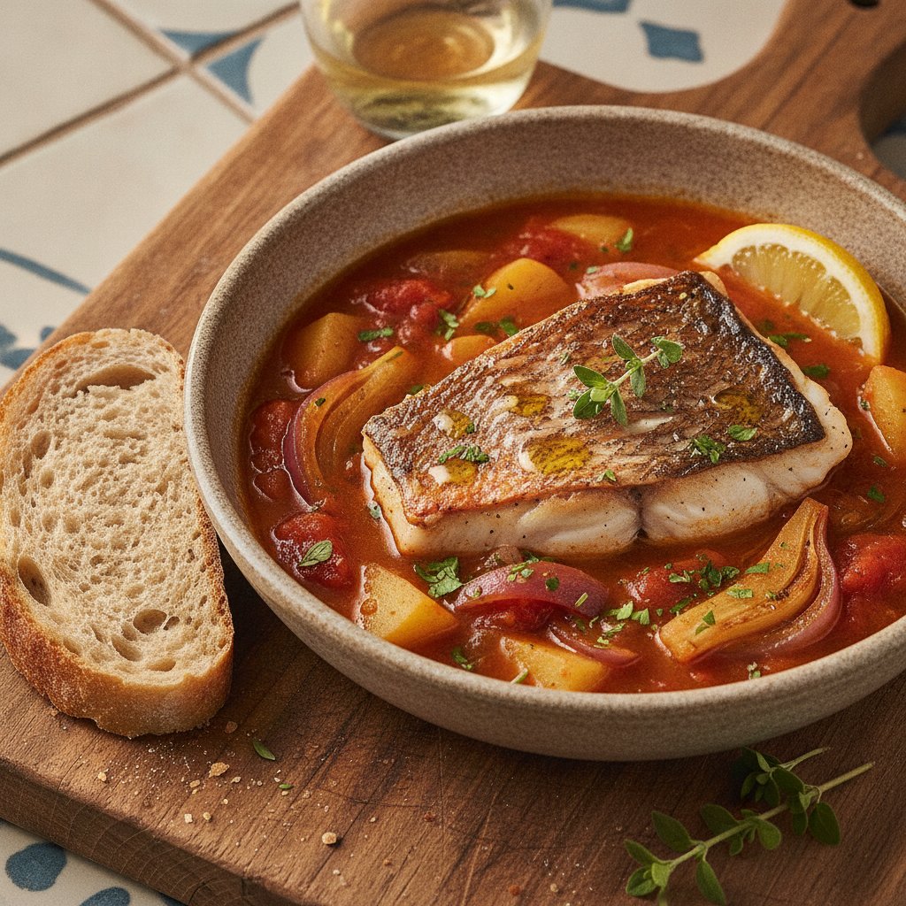 Snapper Stew with Vegetables
