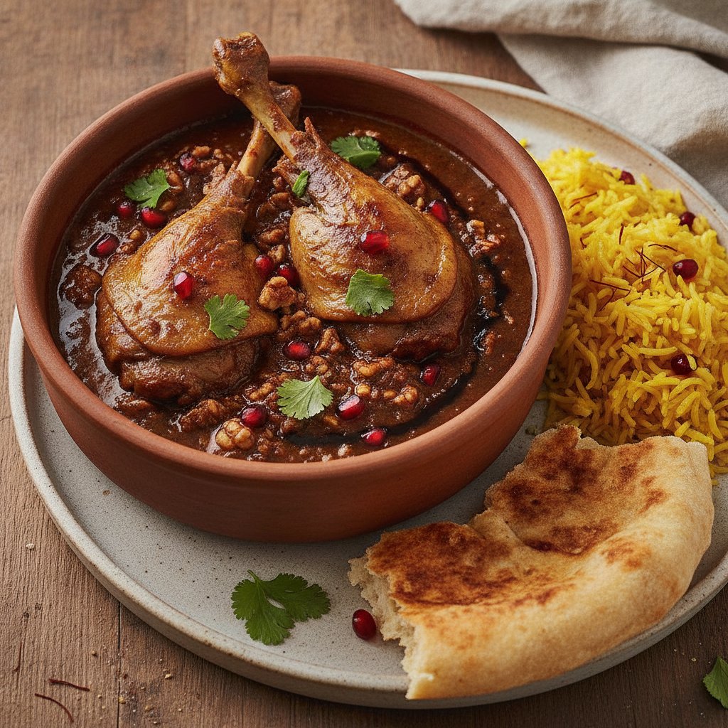 Duck and Walnut Stew