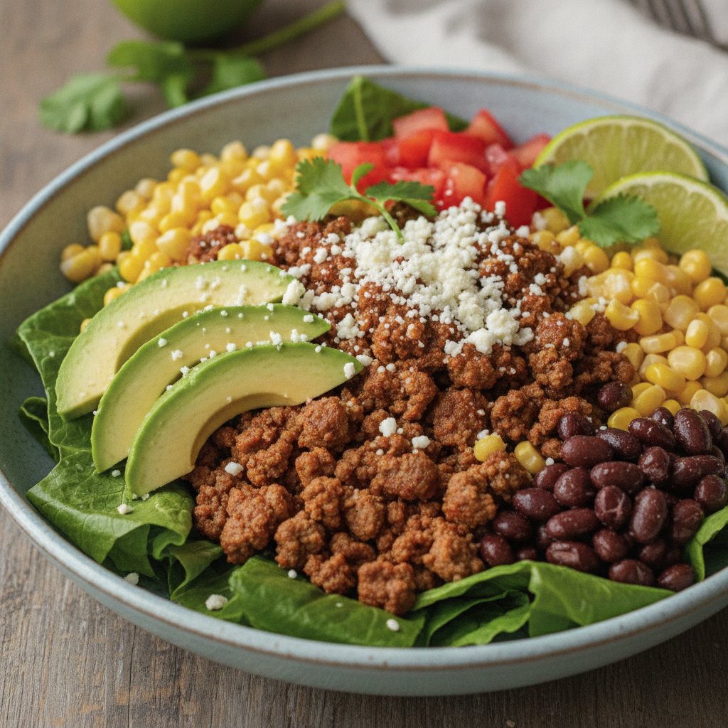 Ground Beef Salad