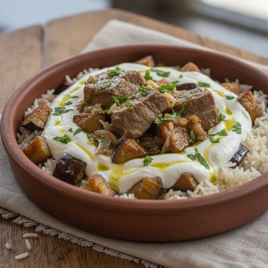 Eggplant and Yogurt Stew (Gluten-Free)