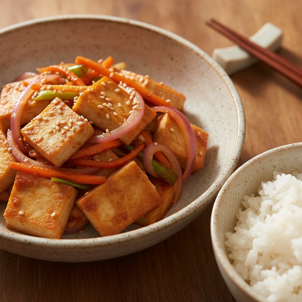 Stir-Fried Fish Cakes