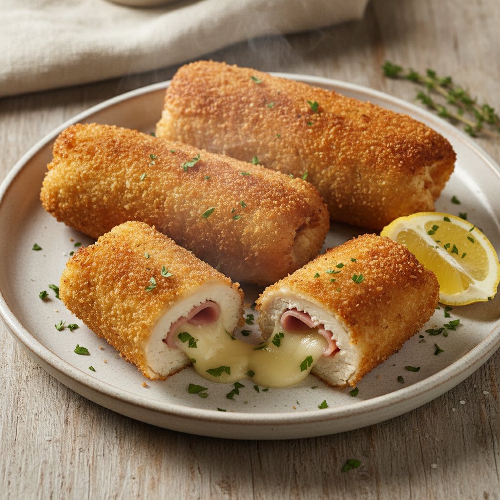 Fried Stuffed Chicken Rolls (Gluten-Free)