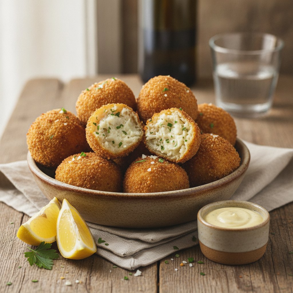 Fried Salt Cod Balls